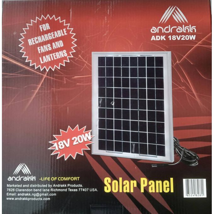 Andrakk SOLAR PANEL ADK18V10W Andrakk SOLAR PANEL ADK18V10W