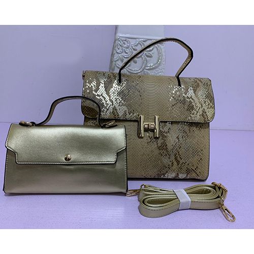 WOMEN'S LUXURY 2 PIECE HAND BAG WITH SHOULDER LOCK WOMEN'S LUXURY 2 PIECE HAND BAG WITH SHOULDER LOCK - deluxe.com.ng