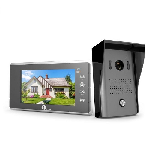 7 Inch Color Video Door Phone System With Aluminium Weatherproof Covering 7 Inch Color Video Door Phone System With Aluminium Weatherproof Covering - deluxe.com.ng