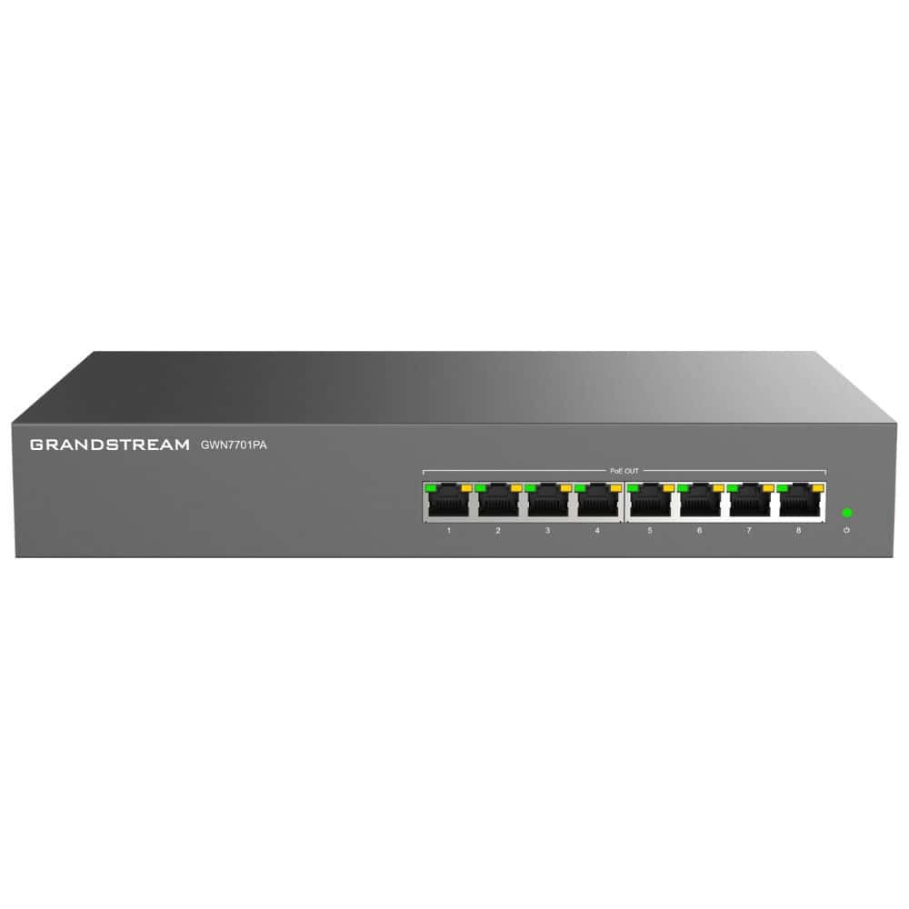 Grandstream GWN7701PA 8-Port Gigabit 8-Port PoE Switch