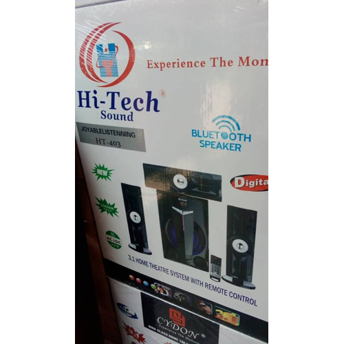 HI-TECH BLUETOOTH WITH REMOTE HOME THEATER 2000W HT403 HI-TECH BLUETOOTH WITH REMOTE HOME THEATER 2000W HT403 - deluxe.com.ng