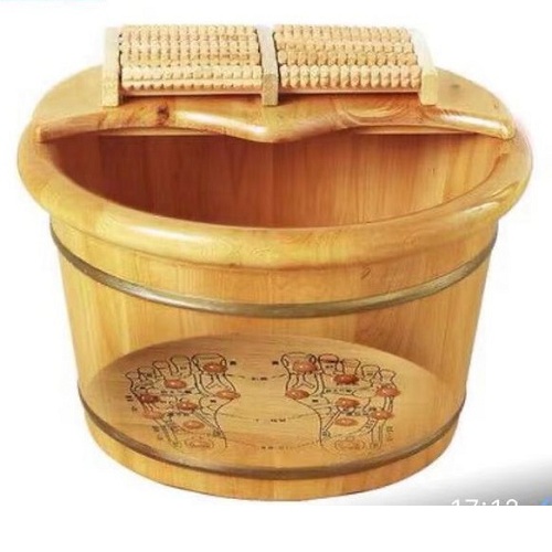 LITE FITNESS SOBFMB Wooden Foot Massage Bucket LITE FITNESS SOBFMB Wooden Foot Massage Bucket - deluxe.com.ng