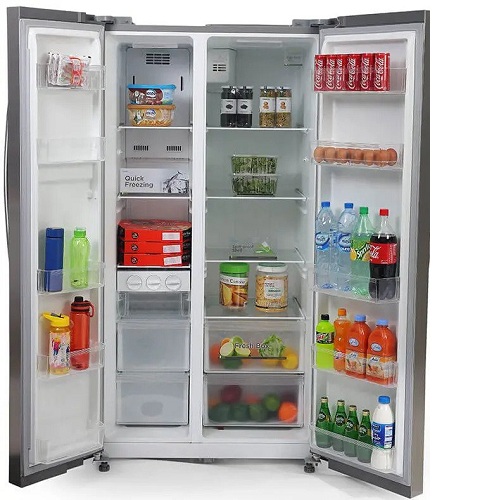 Midea 460L Side-By-Side Refrigerator | HC-598WEN Midea 460L Side-By-Side Refrigerator | HC-598WEN - deluxe.com.ng
