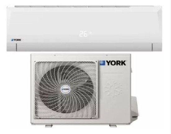 York 1.5HP Split Air Conditioner TLCA12FSAAAR | R22 | 1TR | 3.5 KW | 12,000 BTU York 1.5HP Split Air Conditioner TLCA12FSAAAR | R22 | 1TR | 3.5 KW | 12,000 BTU