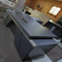 QUALITY DESIGNED GRAY OFFICE TABLE - AVAILABLE (AUFUR) - deluxe.com.ng QUALITY DESIGNED GRAY OFFICE TABLE - AVAILABLE (AUFUR)
