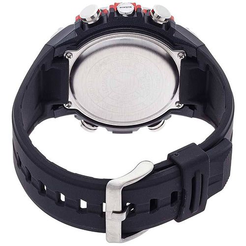 ARMITRON 40/8251RED Men’s Black Digital With Red Metallic Accents Strap Watch - deluxe.com.ng ARMITRON 40/8251RED Men’s Black Digital With Red Metallic Accents Strap Watch