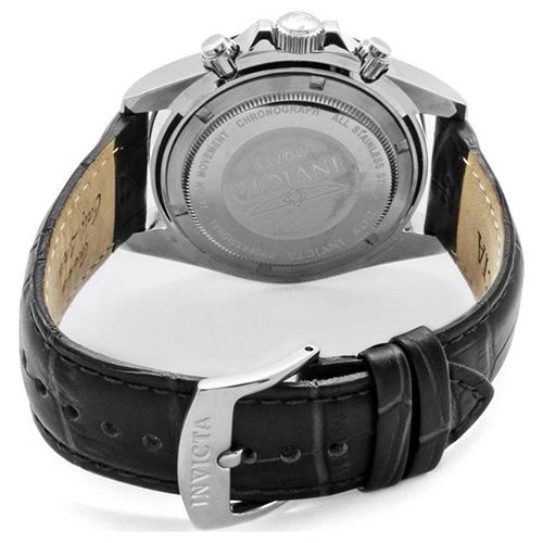 INVICTA 10707 MEN’S SPEEDWAY CHRONOGRAPH BLACK DIAL, LEATHER WATCH - Deluxe.com.ng INVICTA 10707 MEN’S SPEEDWAY CHRONOGRAPH BLACK DIAL, LEATHER WATCH