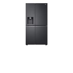 LG 674L Refrigerator with UVnano® Water Dispenser in Matte Black Finish | REF 257KLKW-L - deluxe.com.ng
