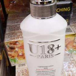 U18+ PARIS LIGHTENING LOTION WITH PURE CARROT EXTRACT