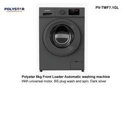 Polystar 6kg Front Load Washing Machine | PV-TWF7.1GL - deluxe.com.ng