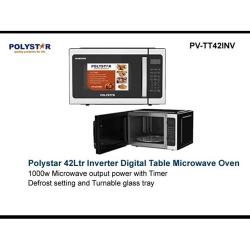 Polystar 42L Inverter Digital Microwave With Grill | PV-42TTINV - deluxe.com.ng