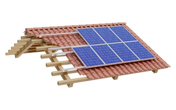 PYLONTECH PV ROOF MOUNTING SET KIT FOR 8 UNITS OF SOLAR PANELS
